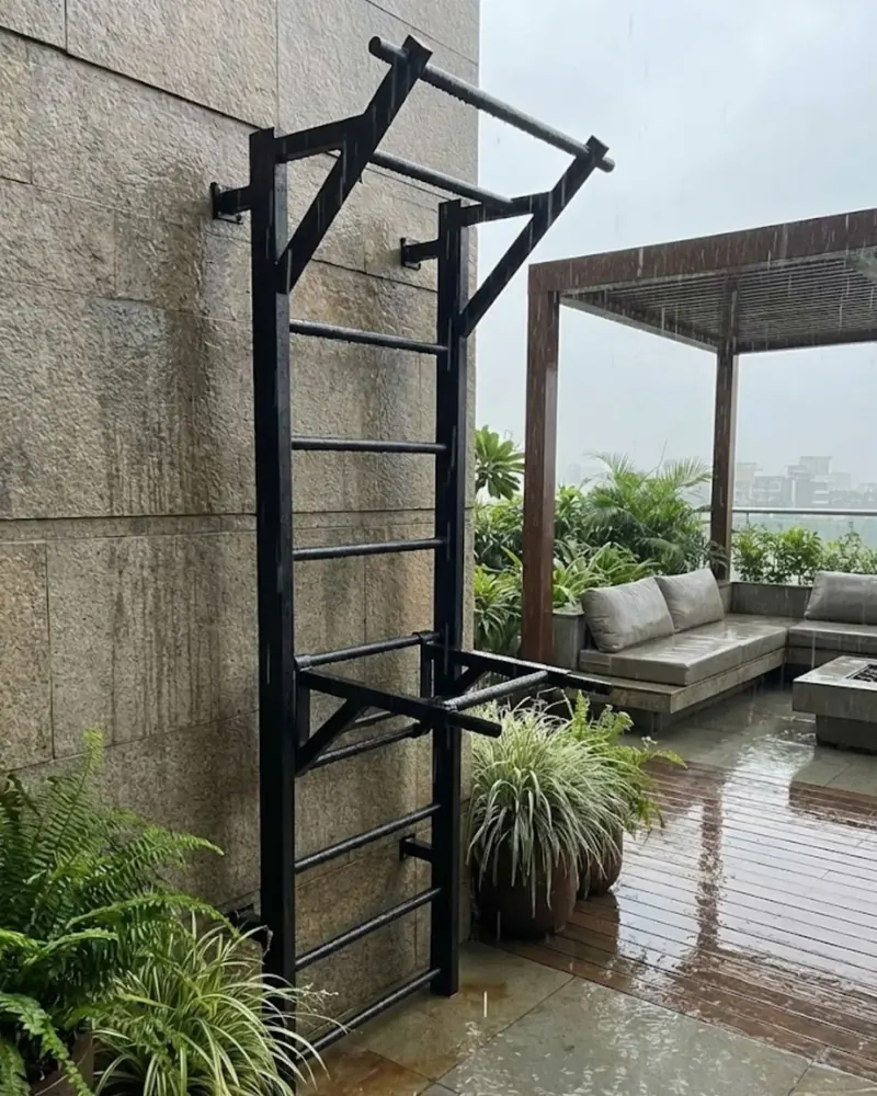 Terra Swedish Ladder - metal wall bars for indoor and outdoor calisthenics